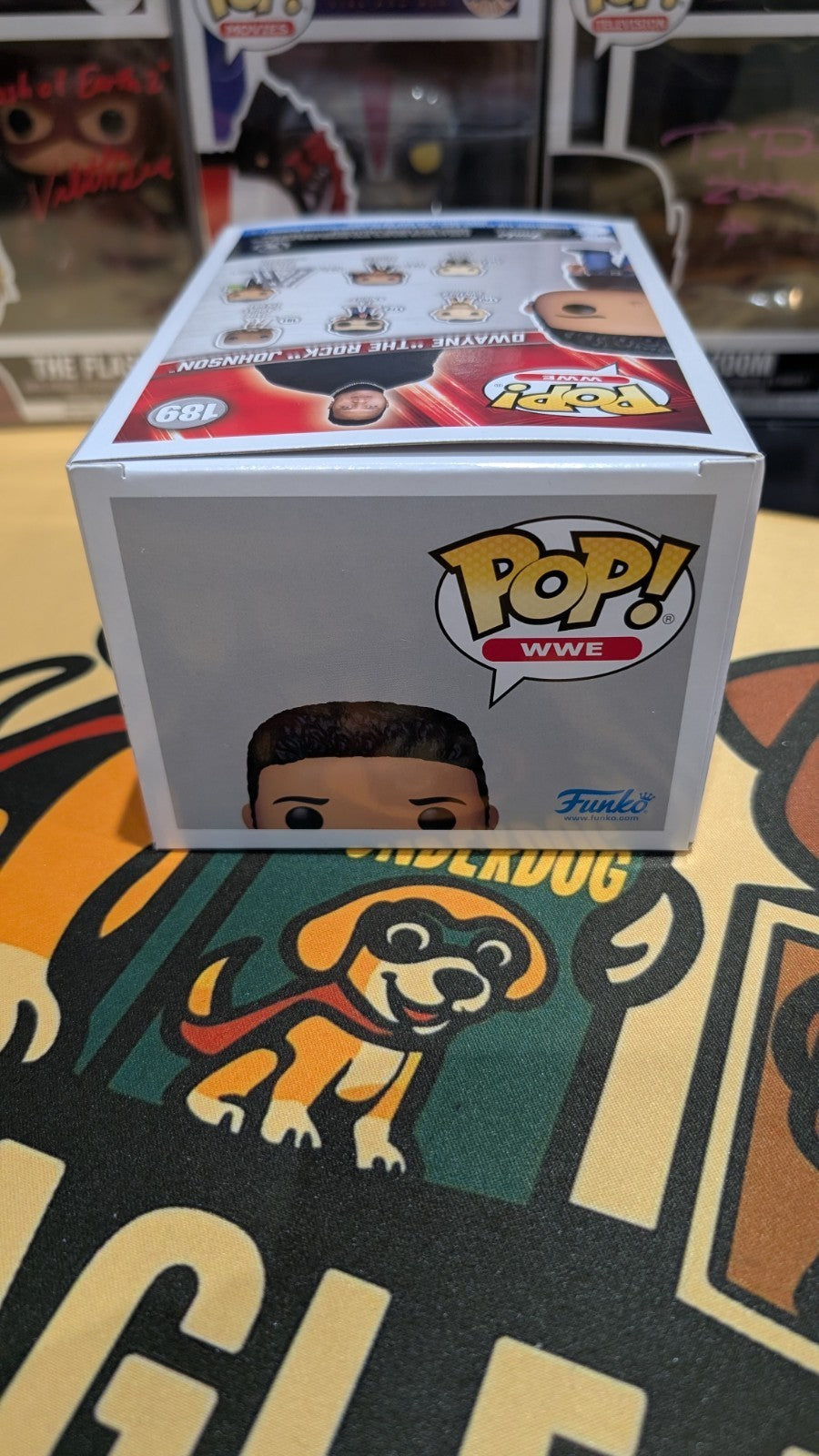 Funko POP! WWE Dwayne “The Rock” Johnson #189 Vinyl Figure