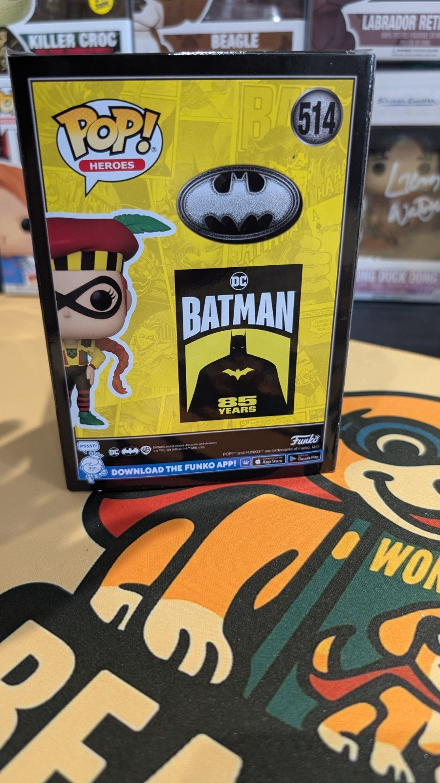 DC Comics Batman 85th Anniversary Knight & Squire #514 Funko Shop Pop Vinyl