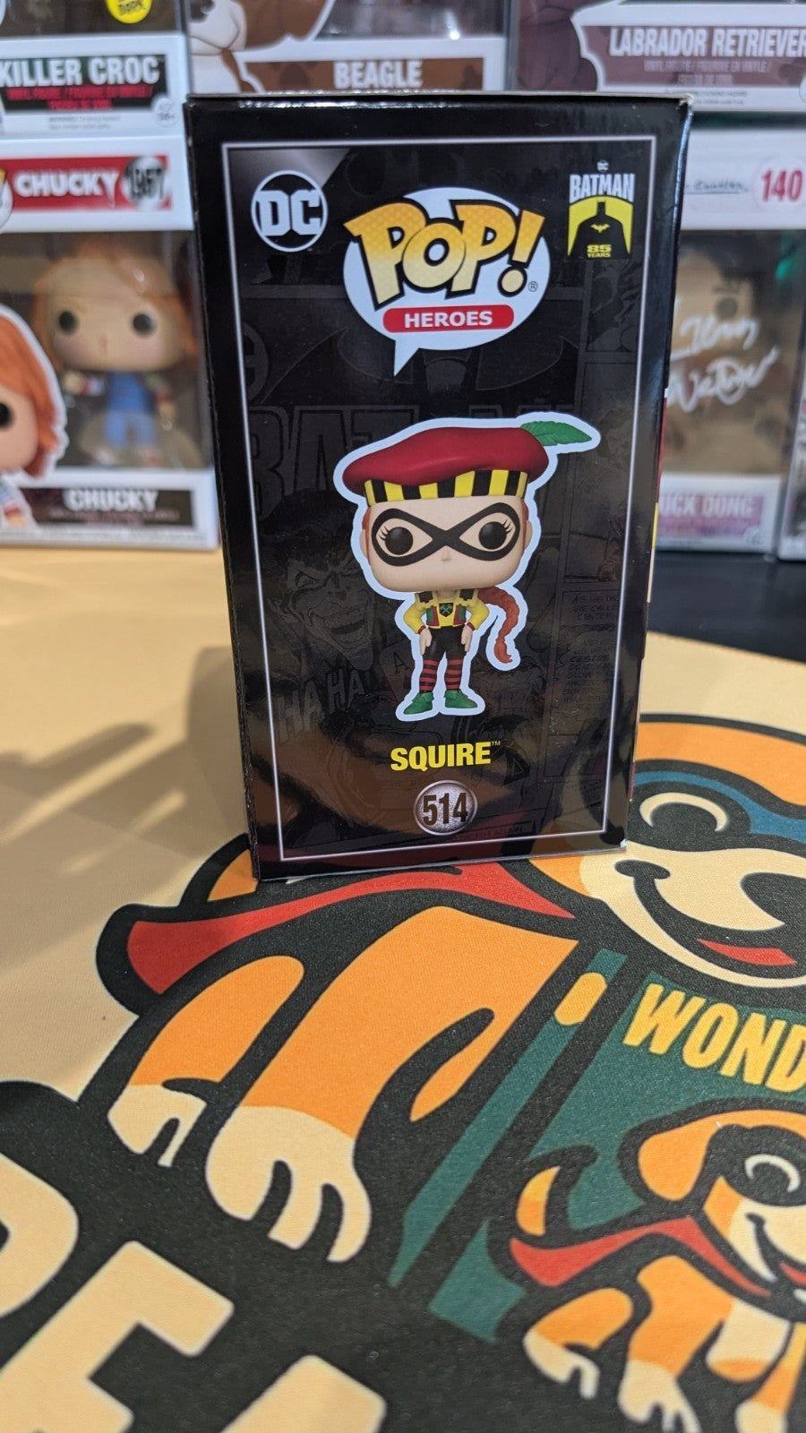 DC Comics Batman 85th Anniversary Knight & Squire #514 Funko Shop Pop Vinyl